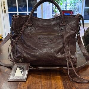 Balenciaga City Velo Bag - Gorgeous! Dark Brown